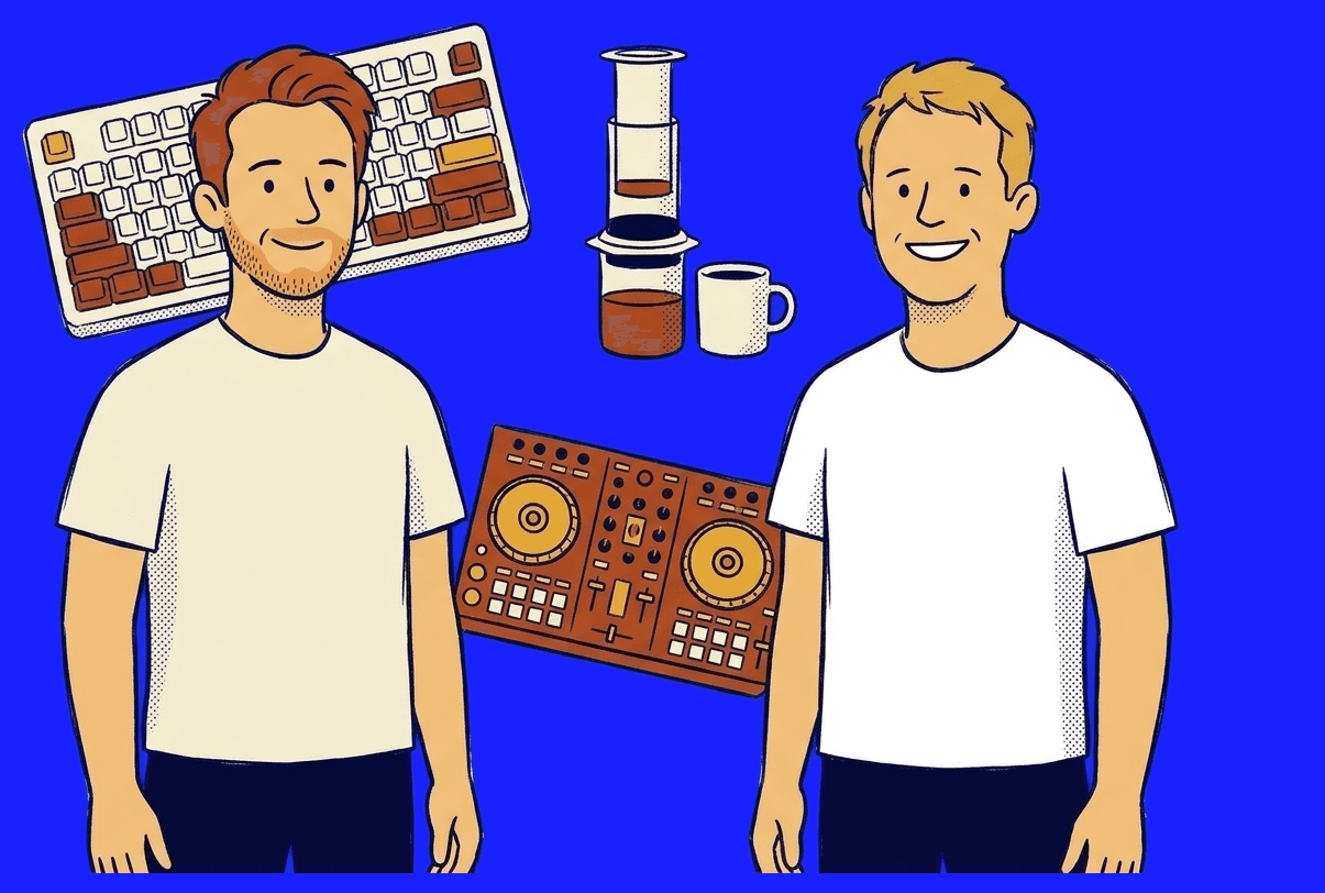 Tiny co-founders Andrew Wilkinson and Chris Sparling