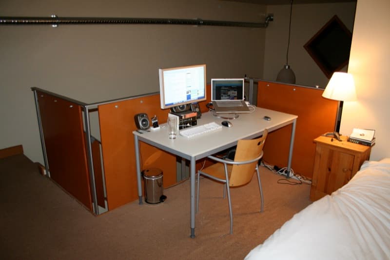 Andrew's apartment office